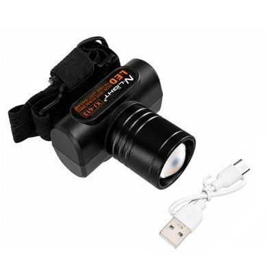 Фонарик налобный N-Light BL-XJ-613 черный