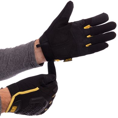 Закрытые перчатки тактические MECHANIX BC-5629 (OF), XL Черно-желтый
