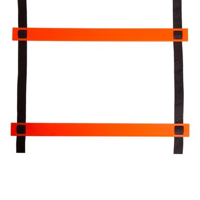 Координационная лестница (дорожка) для футбольных тренировок 6м оранжевая C-4606, Оранжевый