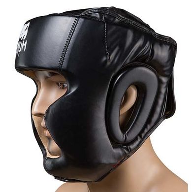 Шлем боксерский закрытый черный Flex VENUM VM-475