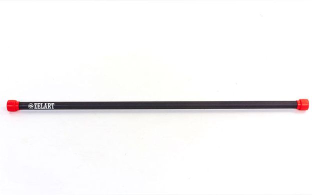 Палка гимнастическая Body Bar 2кг l-1,22м, d-30мм FI-1251-2, Черный