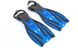 Ласты открытые для дайвинга (серые,синие) Zelart F52, L-XL (42-45)