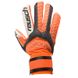 Перчатки вратарские с защитными вставками на пальцы оранжево-черные FB-873, 8