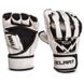 Перчатки для единоборств MMA PU ZELART бело-черные BO-1395, L