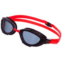 Очки для триатлона и плавания на открытой воде Mad Wave TRIATHLON M042704, Черно-красный