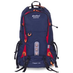Туристический рюкзак 65 л с каркасной спинкой DEUTER 701-C, Синий