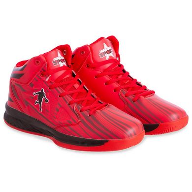 Обувь для баскетбола Jordan красно-черная 8603-1, 43