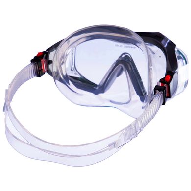 Снорклинг маска для плавания Zelart M153-SIL, Черный