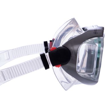 Снорклинг маска для плавания Zelart M153-SIL, Черный