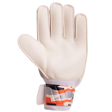 Перчатки для футбола MITER серо-оранжевые FB-6744, 9