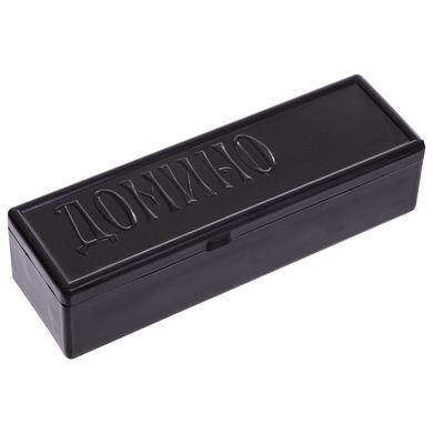 Доміно у пластиковій коробці чорне PK-2319