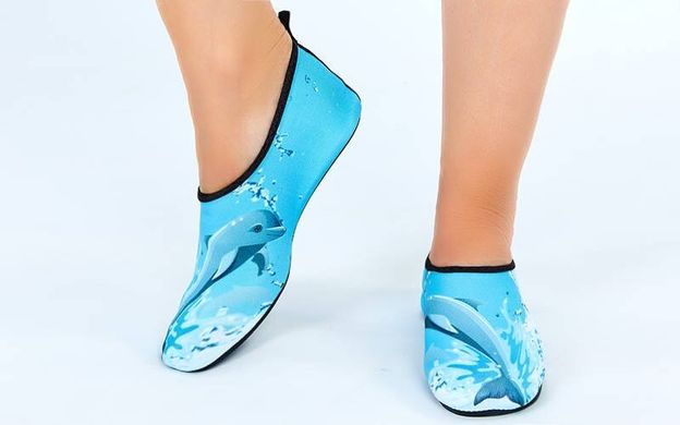 Обувь Skin Shoes детская Дельфин голубая PL-6963-BL, Голубой