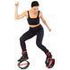 Фитнес джамперы профессиональные Zelart Kangoo Jumps SK-4603 размер 35-37 цвет черный-синий