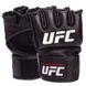 Перчатки UFC для MMA кожаные черные Pro UHK-69911, XL