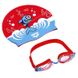 Набор для плавания детский очки и шапочка ARENA AWT MULTI AR-92413, Красный