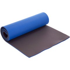 Каремат (коврик туристический) 10мм TY-3269, Сине-черный