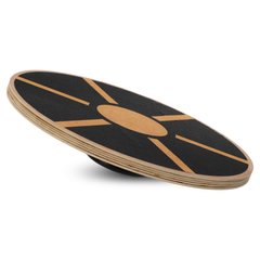 Диск балансировочный балансборд деревянный WOOD BALANCE BOARD Zelart FI-0912 39х7,5см цвета в ассортименте