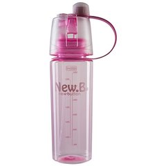 Бутылка для воды (распылитель) NewB 600мл NB-600, Розовый