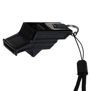 Свисток спортивный судейский пластиковый со шнурком FI-6190 A-526 WHISTLE цвета в ассортименте