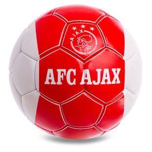 Мяч футбольный MATSA AJAX FB-0641 №5 PU красный-белый