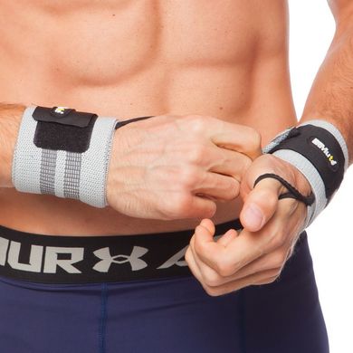 Бинты кистевые для жима STRENGTH WRIST WRAPS MUTE 9905-2 2шт цвета в ассортименте