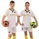 Форма футбольная детская с символикой футбольного клуба AL NASSR RONALDO 7 резервная 2026 Zelart CO-7361 размер 20, рост 125-130 цвет белый