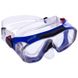 Снорклинг маска для плавания Zelart M162-SIL, Синий