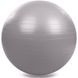 Мяч для фитнеса 85см (фитбол) гладкий сатин Zelart FI-1985-85, Серый