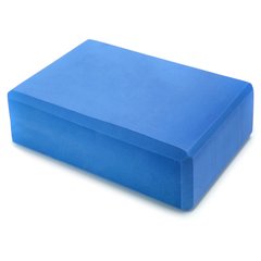 Кирпич для йоги йога-блок (23х15,5х8 см) SP-Planeta FI-5951, Синий