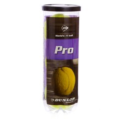 Мяч для большого тенниса DUNLOP PRO (3шт) BT-8380