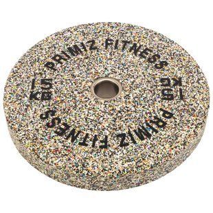 Бамперные диски из структурной резины Bumper Plates Record TA-4787-15 51мм 15кг серый