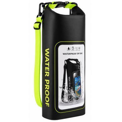 Гермомішок водонепроникний з прозорим вікном для телефону Zelart Waterproof Bag TY-7479 колір чорний