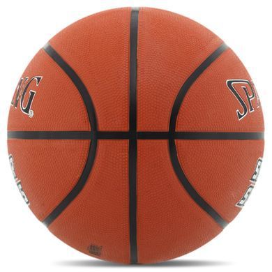 М'яч баскетбольний гумовий SPALDING SILVER SERIES 84541Z колір помаранчевий