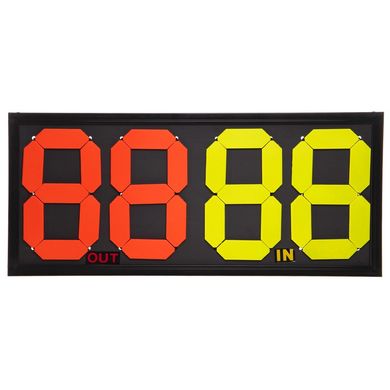 Спортивное табло замены игроков 83 x 38 см С-2912-00-00