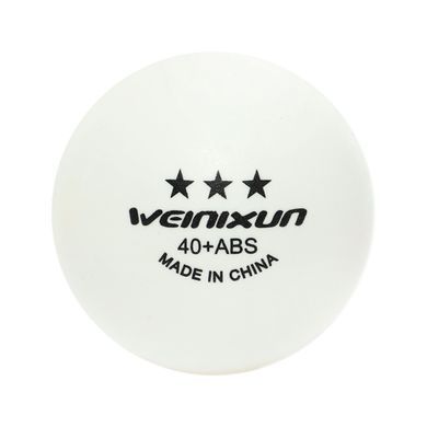 Набор мячей для настольного тенниса WEINIXUN W001 цвет белый