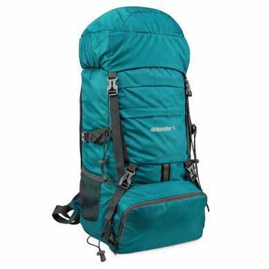Рюкзак складний спортивний OUTDOOR FOLDING HIKING 4Monster T-FHB колір сірий