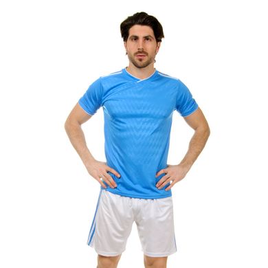 Футбольная форма взрослая SP-Sport голубая CO-811, L (48-50)