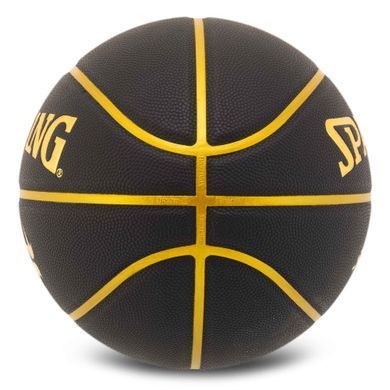Мяч баскетбольный SPALDING SUPER3 77749Y цвет черный