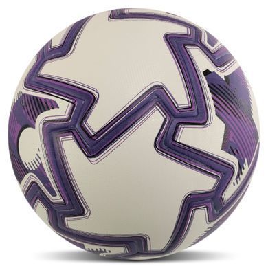 М'яч футбольний STARS Zelart FB-00003 колір білий-блакитний