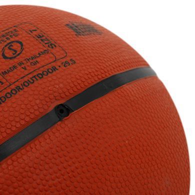 М'яч баскетбольний гумовий SPALDING SILVER SERIES 84541Z колір помаранчевий