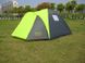 Палатка кемпинговая трехместная GreenCamp 1011