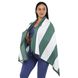 Полотенце для пляжа SAILBOLAT BEACH TOWEL T-SCT цвет зеленый-белый