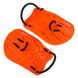 Лопатки кистевые для плавания, лопатки плавательные Cima СM-22, Оранжевый