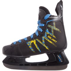Коньки хоккейные черные мужские PVC Z-0886 размер 41