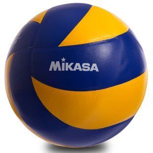 М'яч волейбольний MIKASA MVA390 №5 PVC жовто-синій