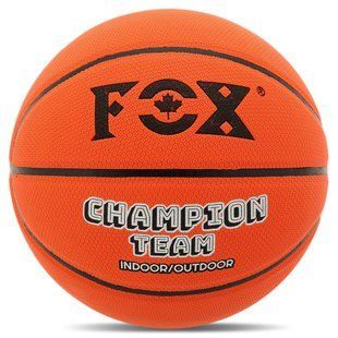 Мяч баскетбольный PU FOX CHAMPION TEAM BA-8705 цвет оранжевый
