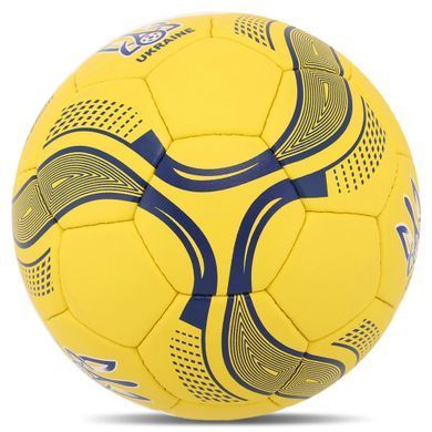 М'яч футбольний BALLONSTAR UKRAINE FB-9534 №5 PU, Белый-синий