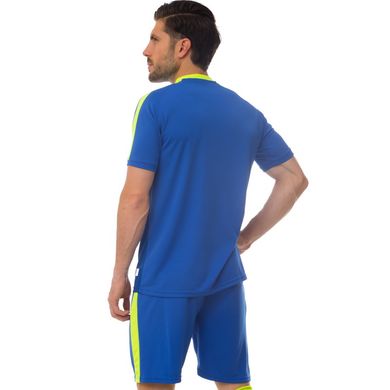 Форма футбольная (футболка, шорты) SP-Sport синяя M8612, рост 165