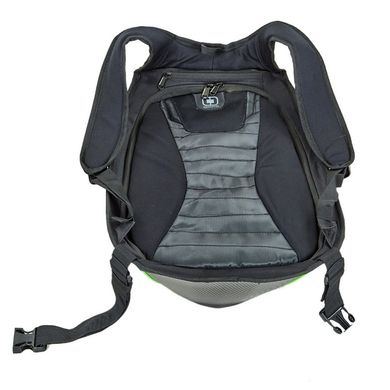 Рюкзак для мотошлема Carbon Kawasaki (55х36х9см) MS-7006-K, Черный