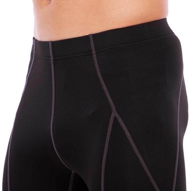 Компрессионные шорты мужские черно-серые LD-1502, L